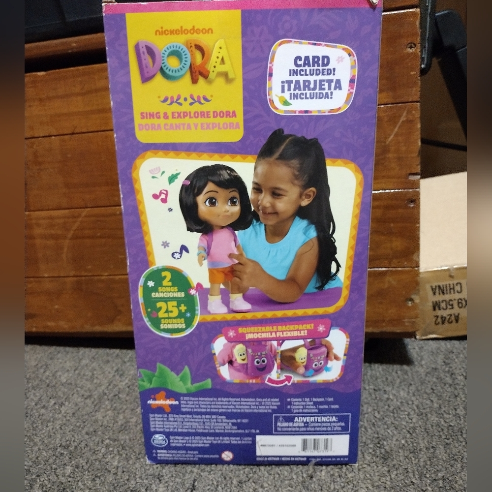 Nickelodeon Dora Sing & Explore Dora Adventure Doll - Pink and Purple - Picture 4 of 5